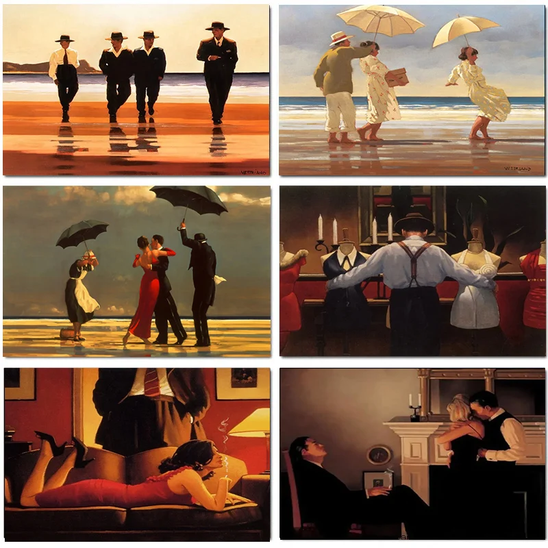 Photography Hobby - Szkocki artysta Jack Vettriano, portrety, obrazy