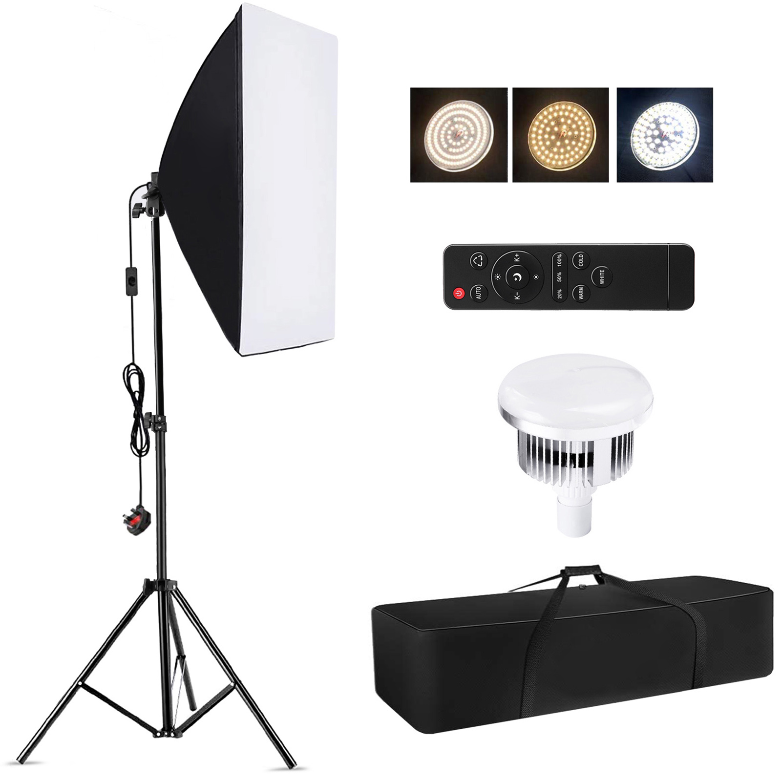 Photography Darkroom - Zestaw oświetleniowy do fotografii studyjnej Camnoon