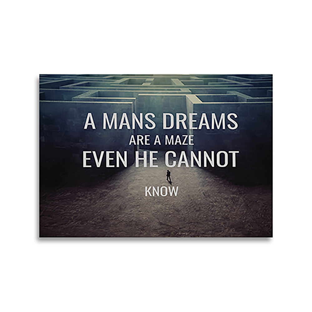 Photography Quotes - Motywacyjny obraz na płótnie: Marzenia człowieka,