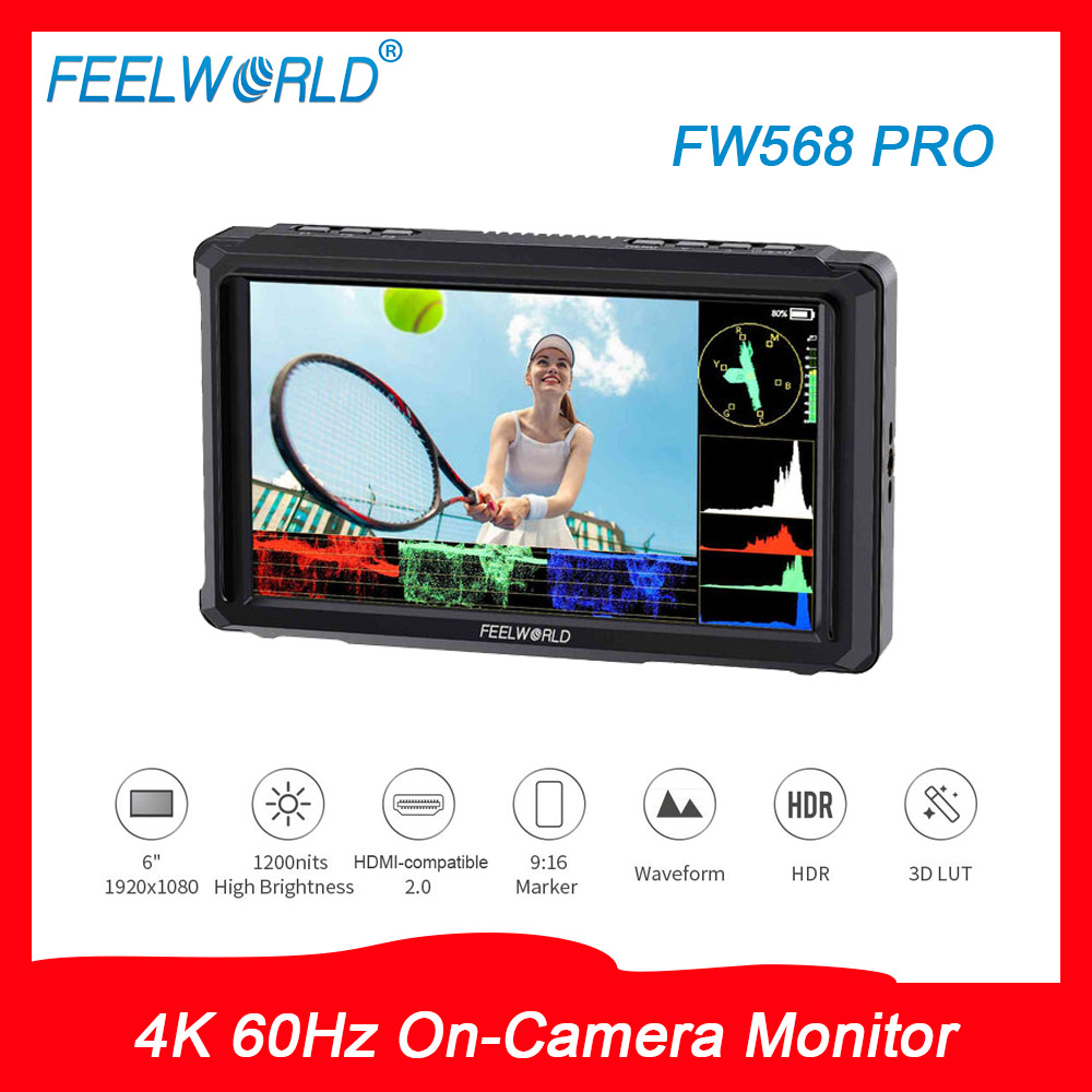 Photography Pro - Monitor FEELWORLD FW568 PRO do montażu