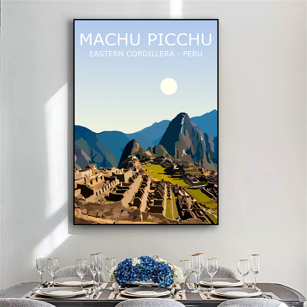 Machu Picchu plakat z podróży  – Photography History recenzja i cena