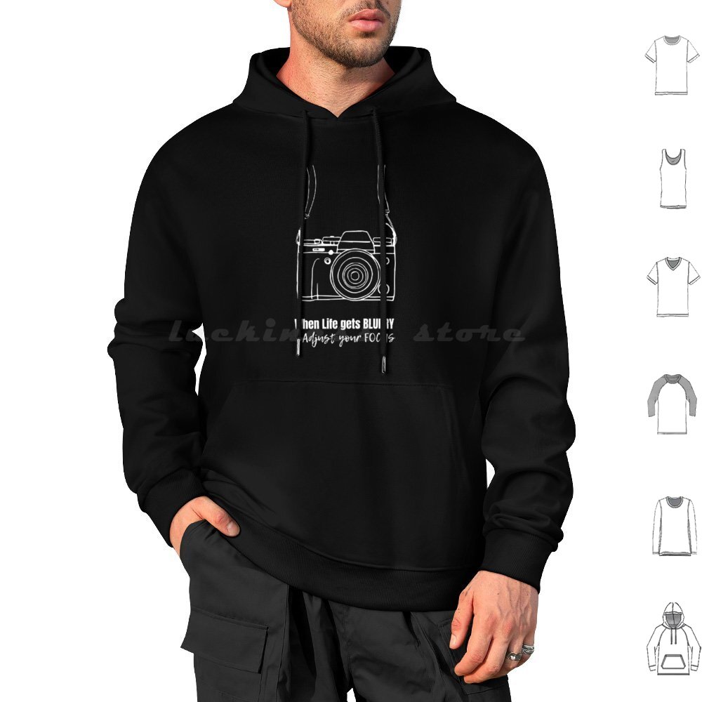 Bluza z kapturem z motywem fot – Photography Quotes recenzja i cena