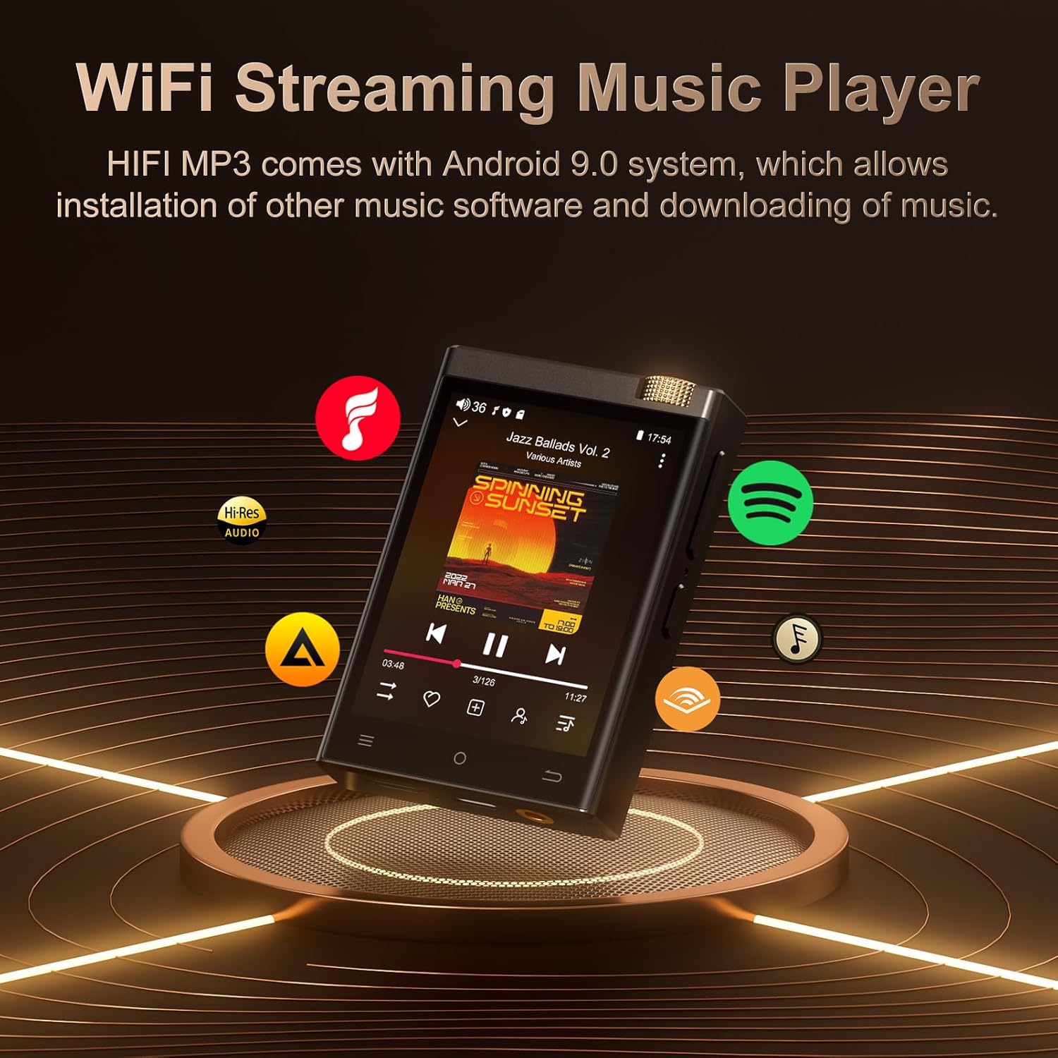 Odtwarzacz MP3 Hi-Fi z Bluetoo – Photography History recenzja i cena