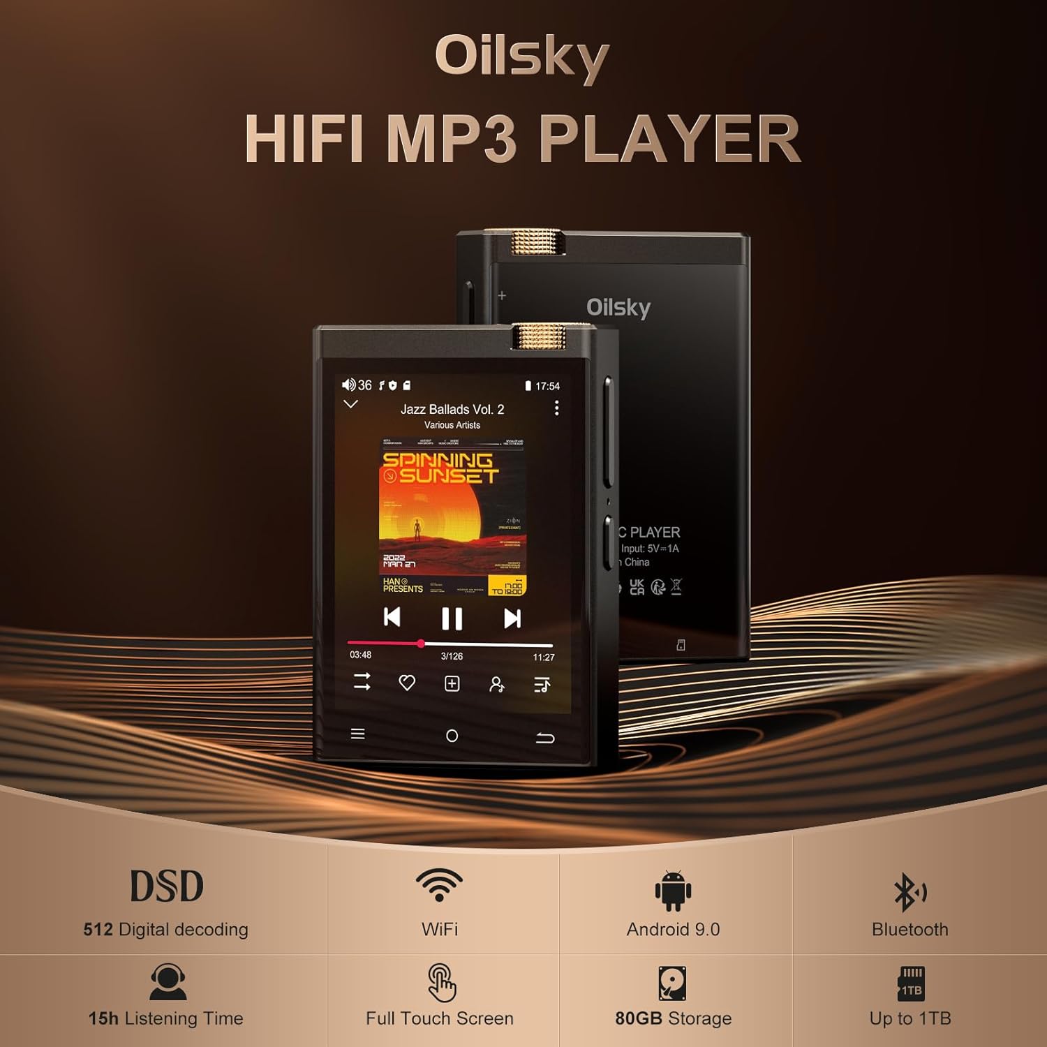 Odtwarzacz MP3 Hi-Fi z Bluetoo – Photography History recenzja i cena